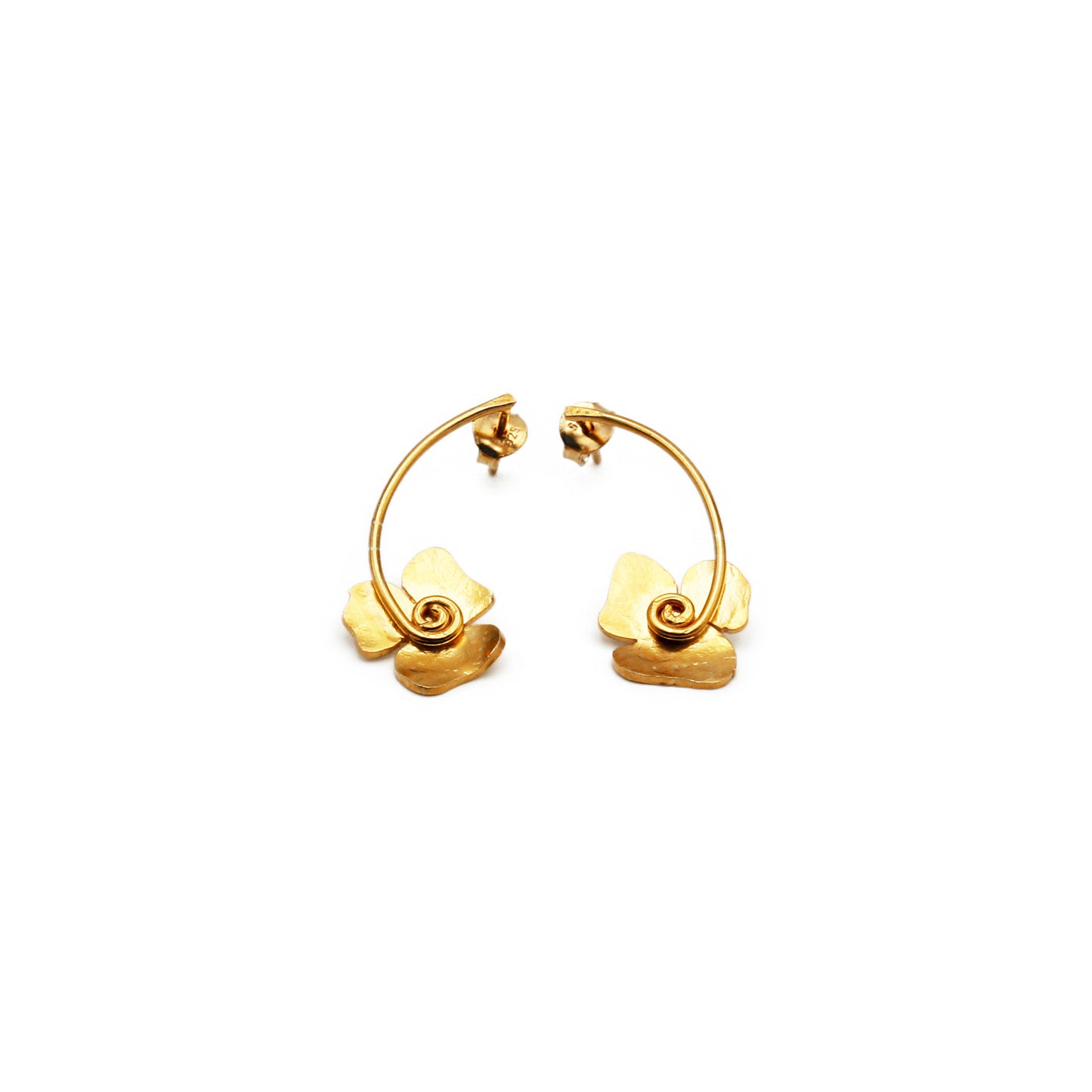 Spiral Bloom Earrings