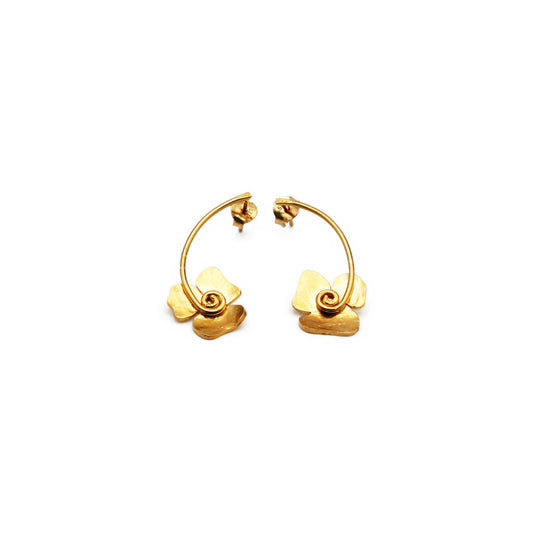 Spiral Bloom Earrings