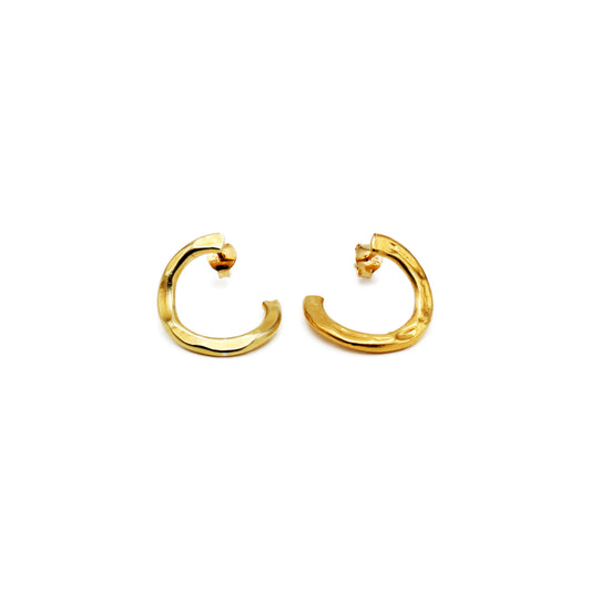 Curve Hoop Earrings
