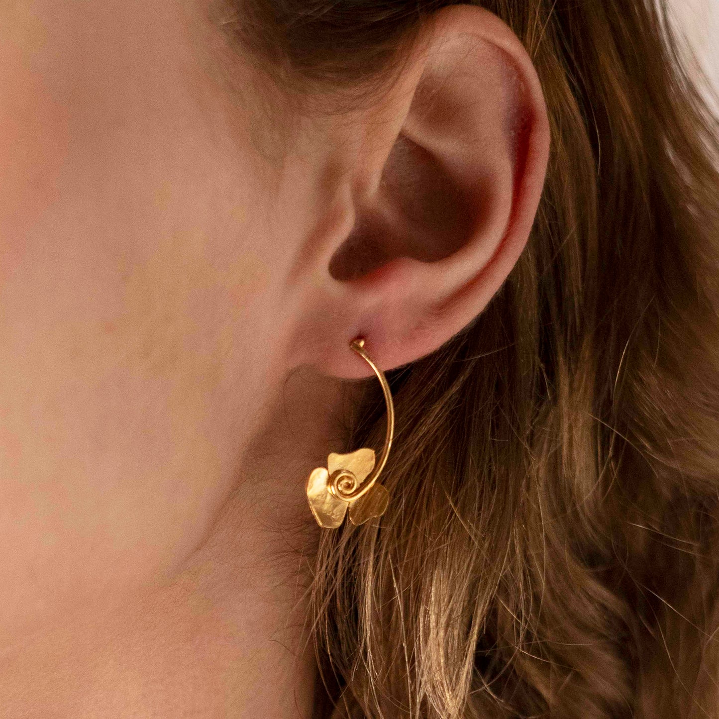 Spiral Bloom Earrings