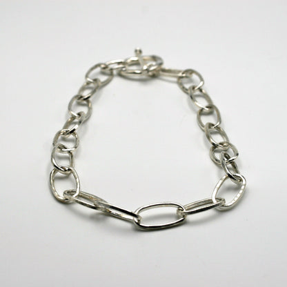 Link Necklace — Silver Plated